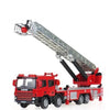 1:50 alloy engineering vehicles,high simulation Fire truck,fire ladder,climbing car,children's educational toys,free shipping