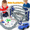 DIY Multi-Track Rail Car Electronic Racing Car track Kids Toy Childrens Game Boys Xmas Gift Rail Building Block Educational toys