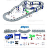 DIY Multi-Track Rail Car Electronic Racing Car track Kids Toy Childrens Game Boys Xmas Gift Rail Building Block Educational toys