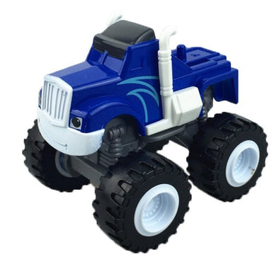 Monstere Machines Car Toys Russian Miracle Crusher Truck Vehicles Figure Blazed Toys For Children Birthday Gifts Blazer Kid Toys