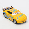 2019 9cm Disney Pixar Cars 3 Lightning McQueen Mater Jackson Storm Ramirez 1:55 Diecast Metal Pull Back Car Toy Model Boys Gifts