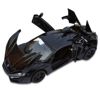 1:32 Lykan Hypersport Alloy Diecast Model Cars Sound & Ligh Pull Back Car Toys Gifts Children Birthday Gift