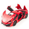 1:32 Lykan Hypersport Alloy Diecast Model Cars Sound & Ligh Pull Back Car Toys Gifts Children Birthday Gift