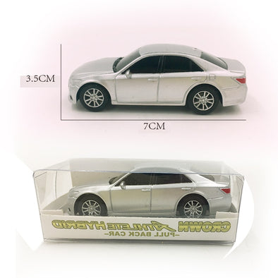 1/64 Plastic Car Model Realstic 7Cm Pull Back Car Good Quality Crown No Lights Pocket Toys Presents Japan Toys